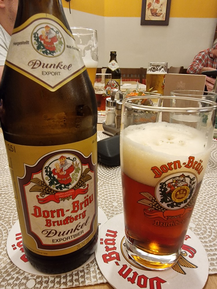 Dorn-Bräu Bruckberg Dunkel Exportbier